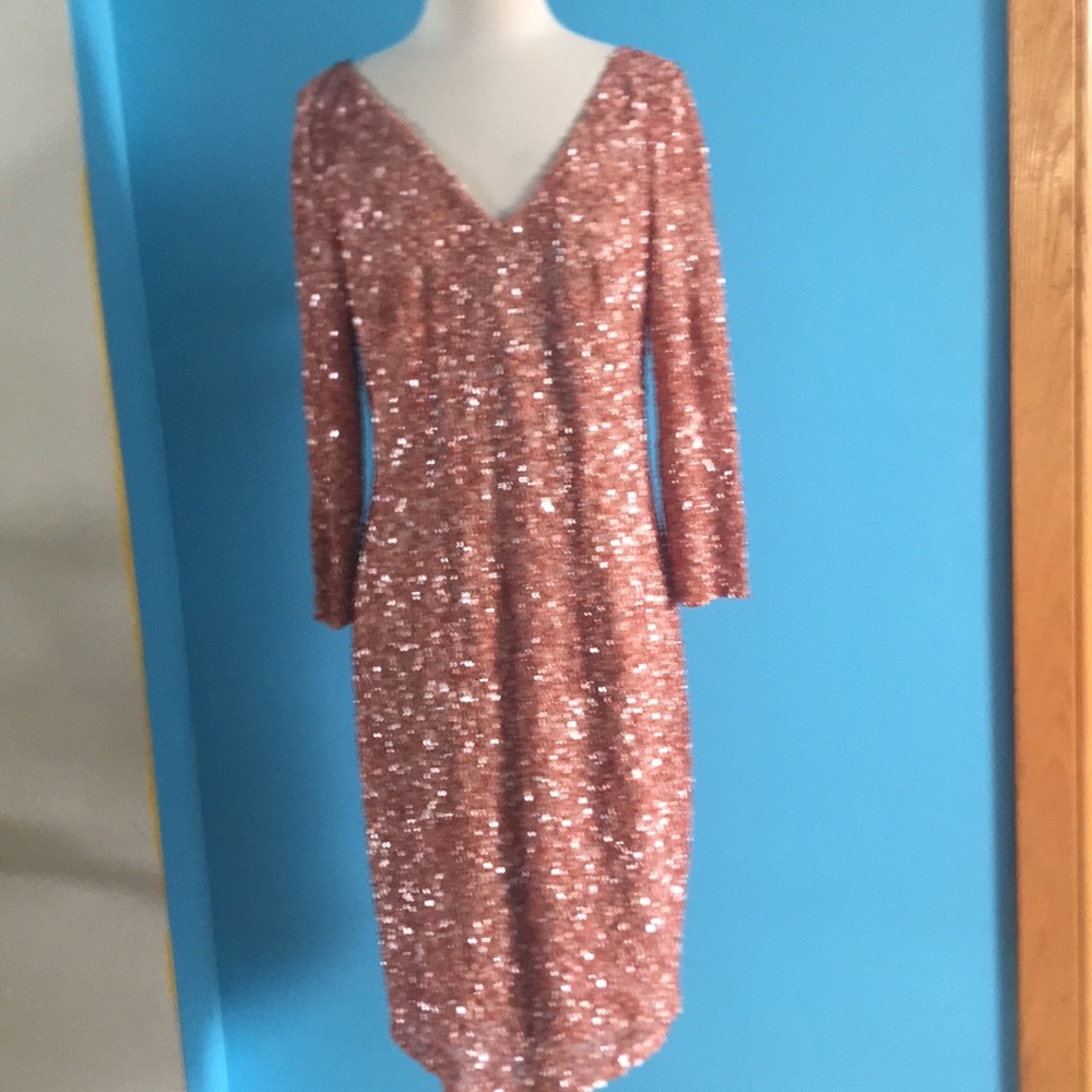 THEA SEQUINNED DRESS